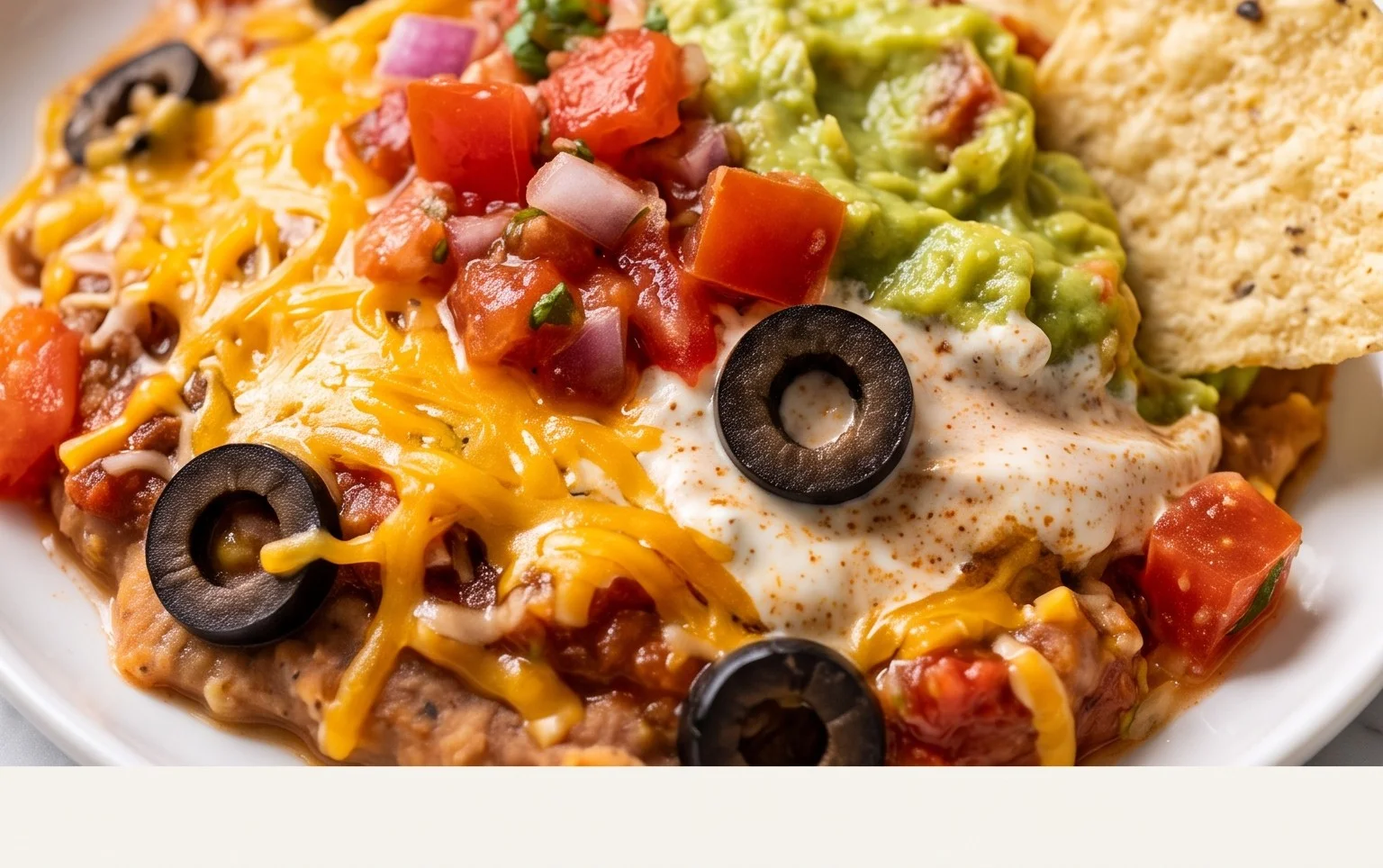 Halloween Taco Dip