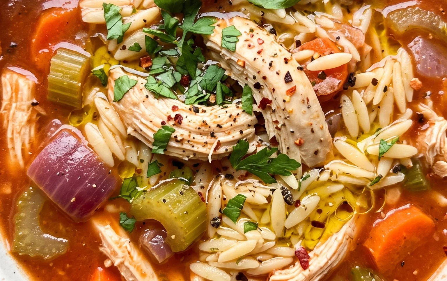 Sicilian Chicken Soup
