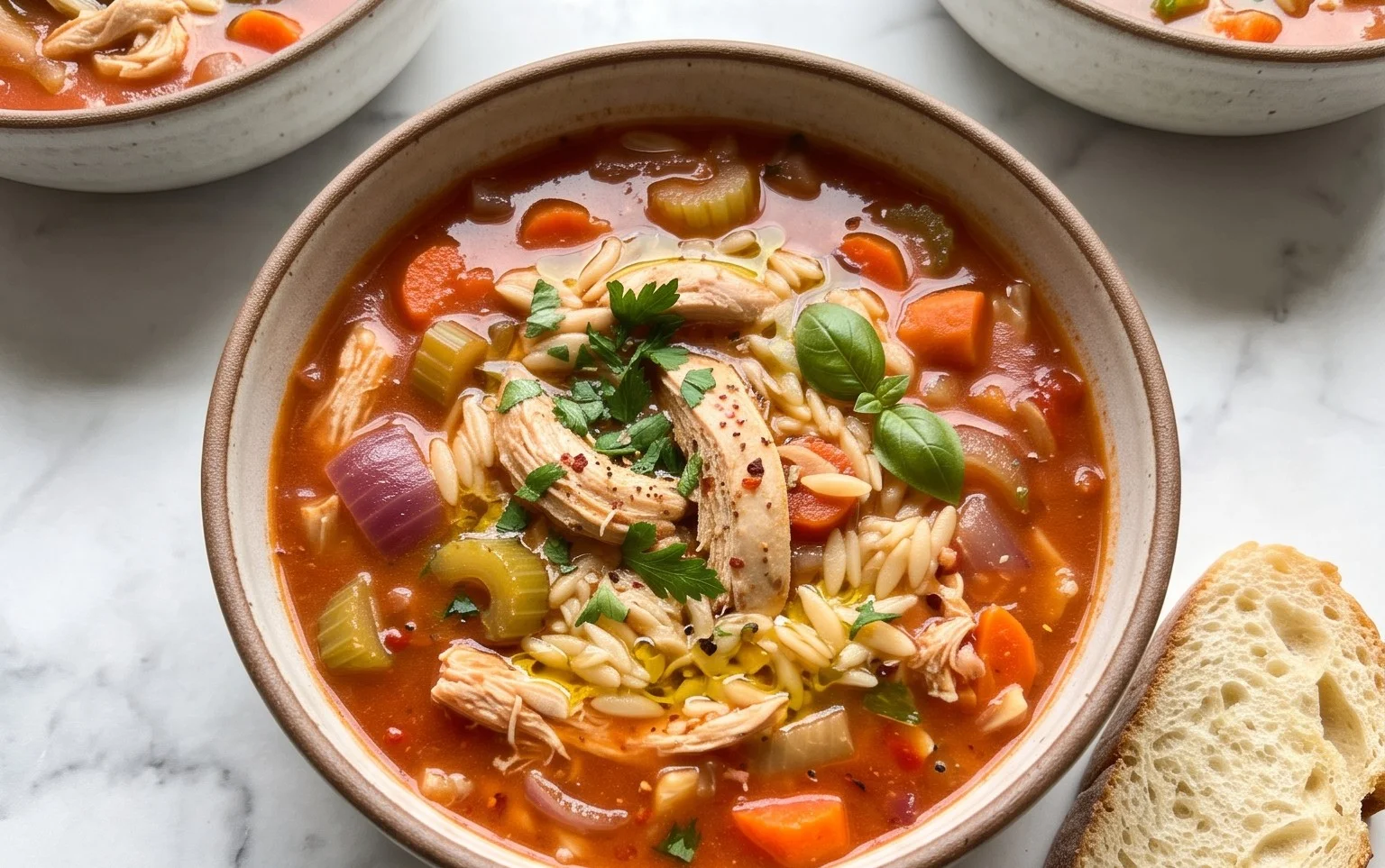 Sicilian Chicken Soup Recipe – Hearty & Flavorful